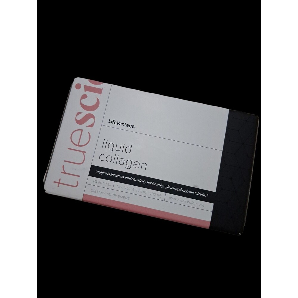 TrueScience Lifev@ntage Liquid Collagen 10 Bottles 50ml Sealed Exp 2027